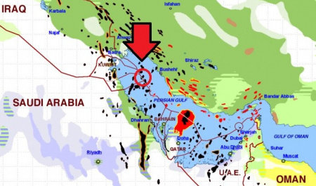 ایران، کویت و عربستان و کش مکش بر سر آرش