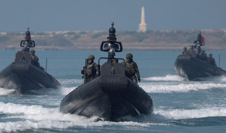 مانور بزرگ نظامی چین در اطراف تایوان