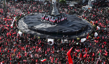 مراسم تشییع پیکر مطهر رهبر شهید انقلاب در تهران