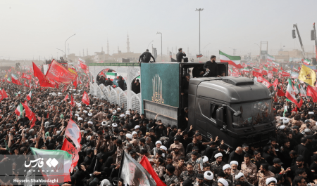 تشییع پیکر پاک رهبر شهید در قم